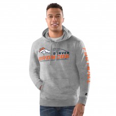 Толстовка Denver Broncos Starter Heather Gray Vintage