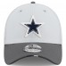 Бейсболка Dallas Cowboys New Era Gray/Graphite 2025 NFL Training Camp 39THIRTY