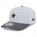 Бейсболка Dallas Cowboys New Era Gray/Graphite 2025 NFL Training Camp 9SEVENTY