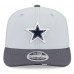 Бейсболка Dallas Cowboys New Era Gray/Graphite 2025 NFL Training Camp 9SEVENTY