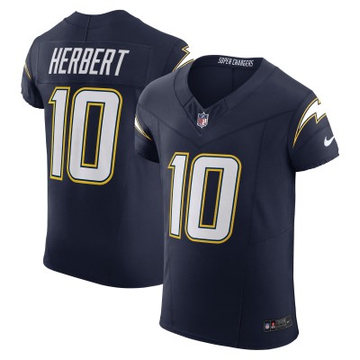 Los Angeles Chargers Justin Herbert Nike Navy Alternate Super Chargers Vapor F.U.S.E. Elite Jersey