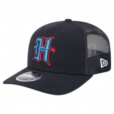 Бейсболка Houston Texans New Era Navy Team Collection 9SEVENTY Stretch-Snap