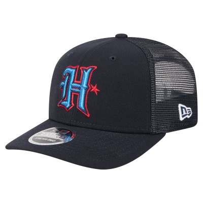 Бейсболка Houston Texans New Era Navy Team Collection 9SEVENTY Stretch-Snap
