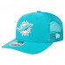 Бейсболка Miami Dolphins New Era Aqua Team Collection 9SEVENTY Stretch-Snap Бейсболка Miami Dolphins New Era Aqua Team Collection 9SEVENTY Stretch-Snap
