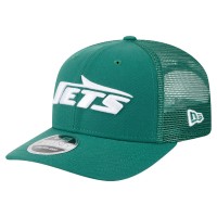 Бейсболка New York Jets New Era Green Team Collection 9SEVENTY Stretch-Snap