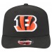 Бейсболка Cincinnati Bengals New Era Black Team Collection 9SEVENTY Stretch-Snap