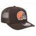 Бейсболка Cleveland Browns New Era Brown Team Collection 9SEVENTY Stretch-Snap
