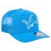 Бейсболка Detroit Lions New Era Blue Team Collection 9SEVENTY Stretch-Snap
