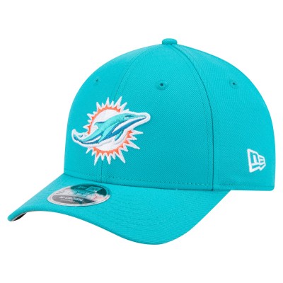 Бейсболка Miami Dolphins New Era Aqua Team Collection 9FORTY M-Crown