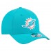 Бейсболка Miami Dolphins New Era Aqua Team Collection 9FORTY M-Crown