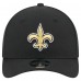 Бейсболка New Orleans Saints New Era Black Team Collection 9FORTY M-Crown