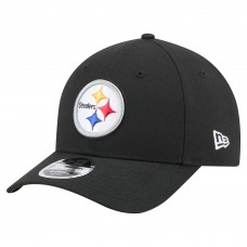 Бейсболка Pittsburgh Steelers New Era Black Team Collection 9FORTY M-Crown