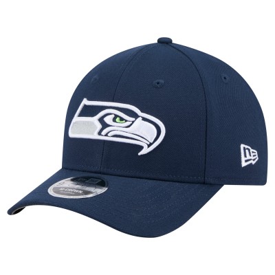 Бейсболка Seattle Seahawks New Era College Navy Team Collection 9FORTY M-Crown
