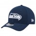Бейсболка Seattle Seahawks New Era College Navy Team Collection 9FORTY M-Crown