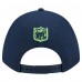 Бейсболка Seattle Seahawks New Era College Navy Team Collection 9FORTY M-Crown