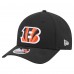 Бейсболка Cincinnati Bengals New Era Black Team Collection 9FORTY M-Crown