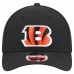 Бейсболка Cincinnati Bengals New Era Black Team Collection 9FORTY M-Crown