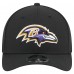 Бейсболка Baltimore Ravens New Era Black Team Collection 9FORTY M-Crown