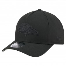 Бейсболка Baltimore Ravens New Era Black Team Collection 9FORTY M-Crown A-Frame