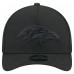 Бейсболка Baltimore Ravens New Era Black Team Collection 9FORTY M-Crown A-Frame