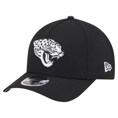 Бейсболка Jacksonville Jaguars New Era Black Team Collection 9FORTY M-Crown A-Frame