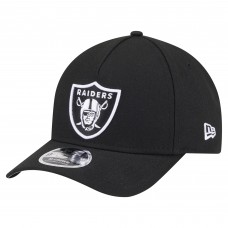 Бейсболка Las Vegas Raiders New Era Black Team Collection 9FORTY M-Crown A-Frame