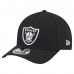 Бейсболка Las Vegas Raiders New Era Black Team Collection 9FORTY M-Crown A-Frame