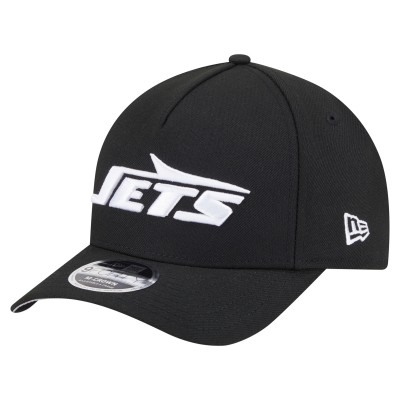 Бейсболка New York Jets New Era Black Team Collection 9FORTY M-Crown A-Frame