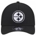 Бейсболка Pittsburgh Steelers New Era Black Team Collection 9FORTY M-Crown A-Frame
