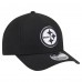Бейсболка Pittsburgh Steelers New Era Black Team Collection 9FORTY M-Crown A-Frame