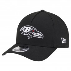 Бейсболка Baltimore Ravens New Era Black Team Collection 9FORTY M-Crown A-Frame