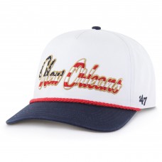 Бейсболка New Orleans Saints 47 White Patriotic Overhand Hitch
