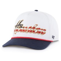 Бейсболка Houston Texans 47 White Patriotic Overhand Hitch