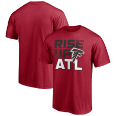 Футболка Atlanta Falcons Red Hometown Collection 1st Down Футболка Atlanta Falcons Red Hometown Collection 1st Down