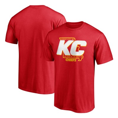 Футболка Kansas City Chiefs Hometown Collection 1st Down - Red