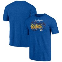 Los Angeles Rams Hot Route Tri-Blend T-Shirt - Royal