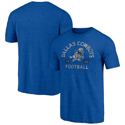 Футболка Dallas Cowboys Royal Vintage Tri-Blend