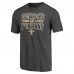 Футболка New Orleans Saints Charcoal Vintage Tri-Blend