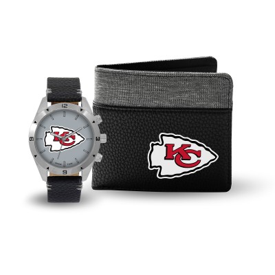 Часы и кошелек Kansas City Chiefs Gift Set