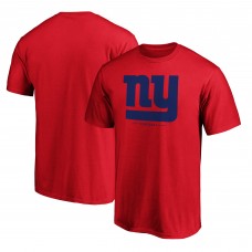 New York Giants Red Team Lockup T-Shirt