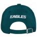 Подростковая Girls Philadelphia Eagles Outerstuff Midnight Green Gridiron Adjustable Hat