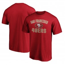 San Francisco 49ers Fanatics Scarlet Victory Arch T-Shirt