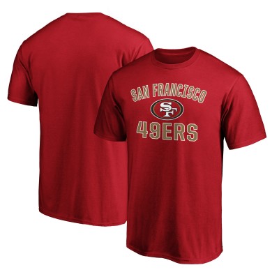San Francisco 49ers Fanatics Scarlet Victory Arch T-Shirt