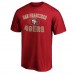 San Francisco 49ers Fanatics Scarlet Victory Arch T-Shirt