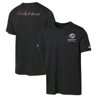 Детская футболка Miami Dolphins Nike 2025 NFL Crucial Catch Tri-Blend Dri-FIT - Black