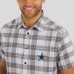 Рубашка Dallas Cowboys Darius Rucker Collection by Fanatics Gray Team Plaid Short Sleeve