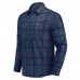 Рубашка Dallas Cowboys Darius Rucker Collection by Fanatics Navy Micro Corduroy Plaid
