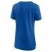  Женская футболка Seattle Seahawks Royal Vintage Arch Tri-Blend