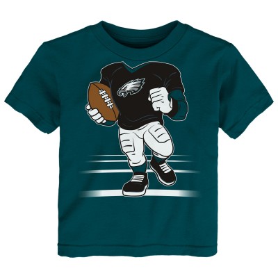 Toddler Philadelphia Eagles Outerstuff Midnight Green Game Fit T-Shirt