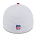 Бейсболка Arizona Cardinals New Era White/Cardinal 2025 NFL Training Camp 39THIRTY